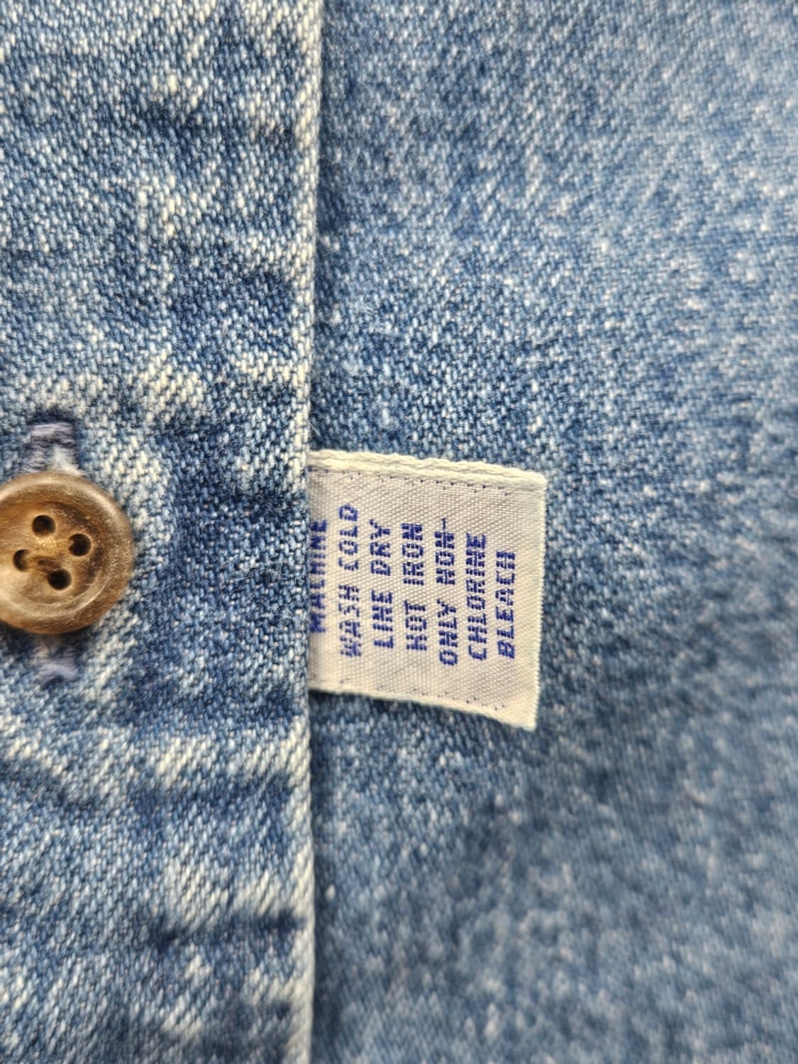80's 폴로랄프로렌 데님 더 빅 셔츠 ( 10 ) / 11452 상품이미지8