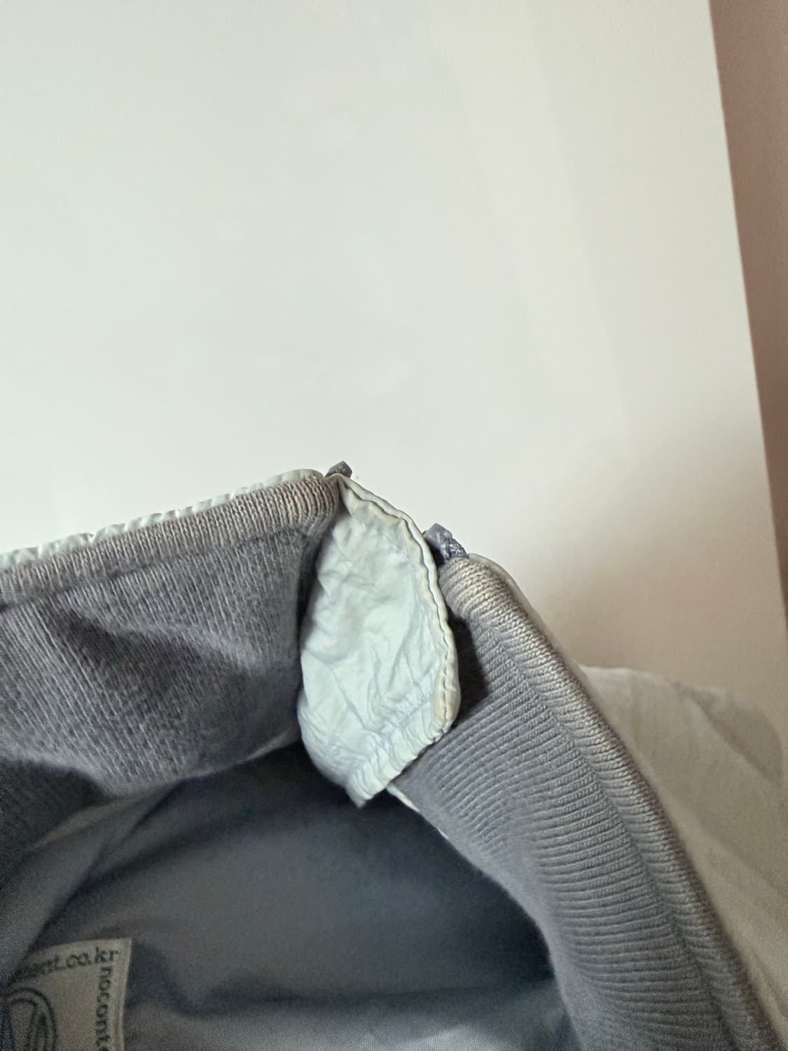 노컨텐츠 윈터 점퍼 라이트그레이 상품이미지4