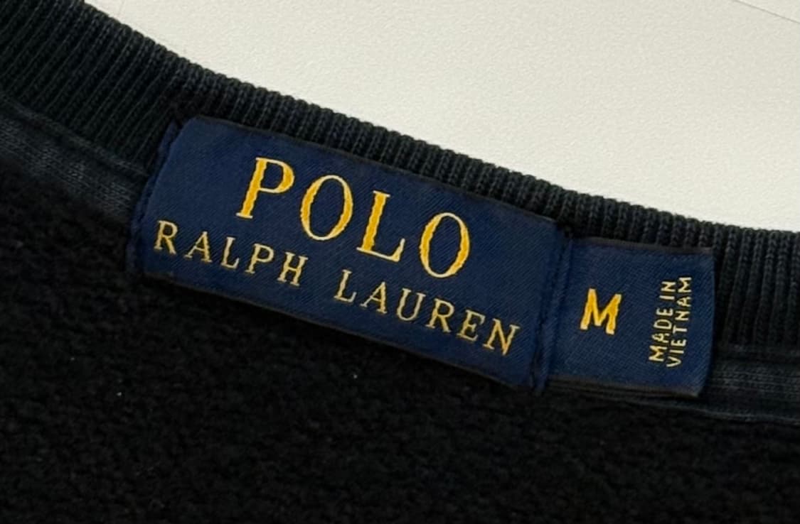 Polo 폴로랄프로렌 신형 블랙 맨투맨  상품이미지4
