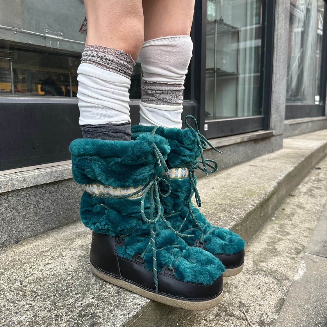 00s 레어 마크 제이콥스 문부츠 상품이미지1