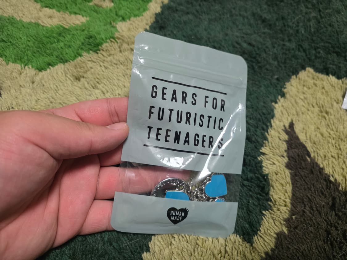 [OS] 휴먼메이드 X 블루보틀 커피 하트 키링 상품이미지3