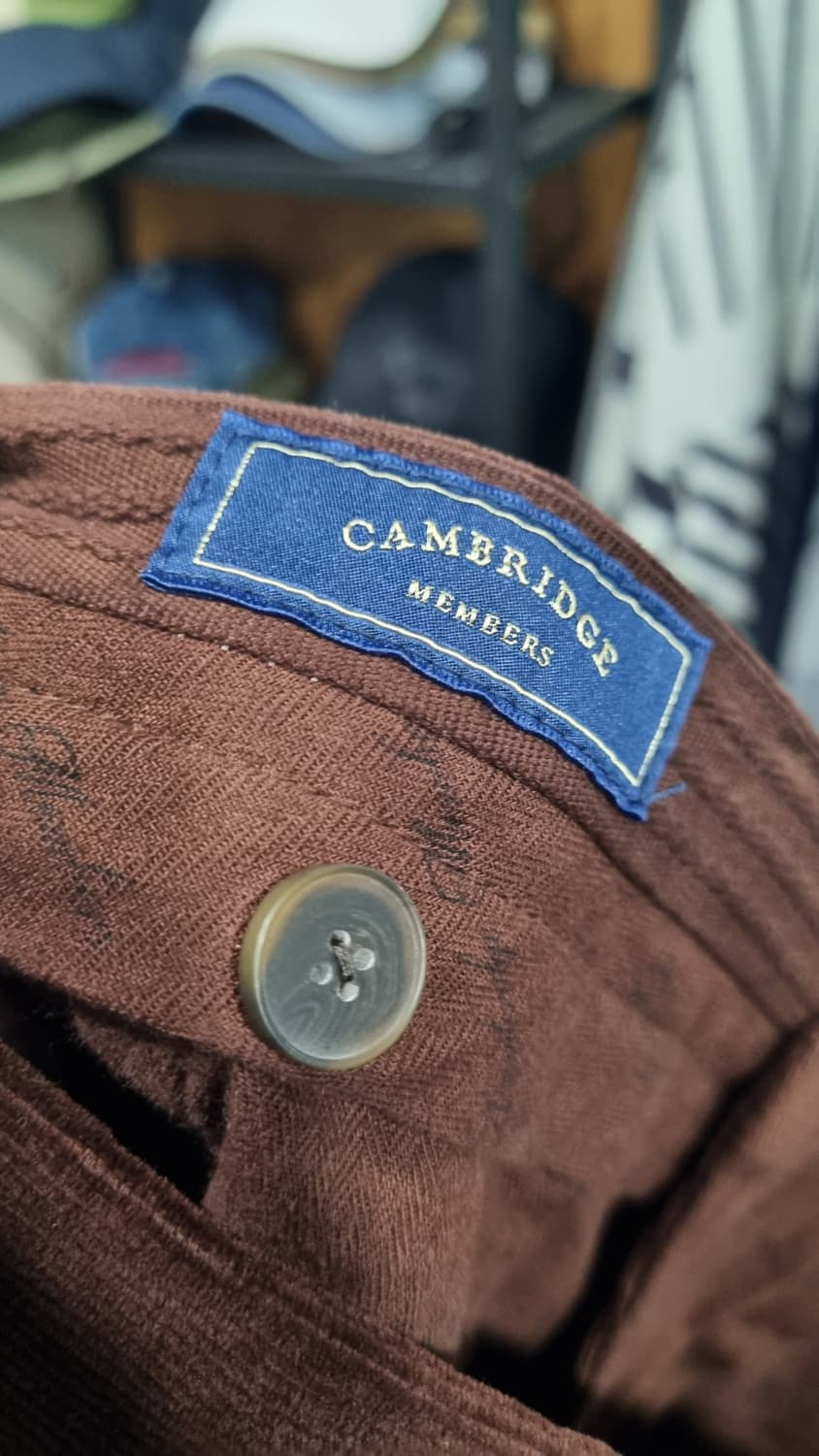 코오롱) 캠브리지 남성 겨울용 바지 허리단면46(35) 1번착용 상품이미지5