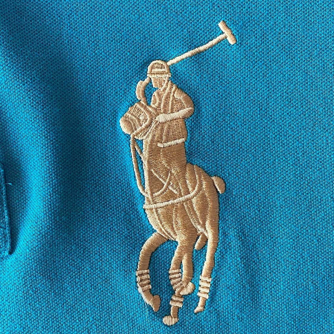 🟢 [Polo Ralph Lauren] 빈티지 그린 블록 피케 셔츠 상품이미지6