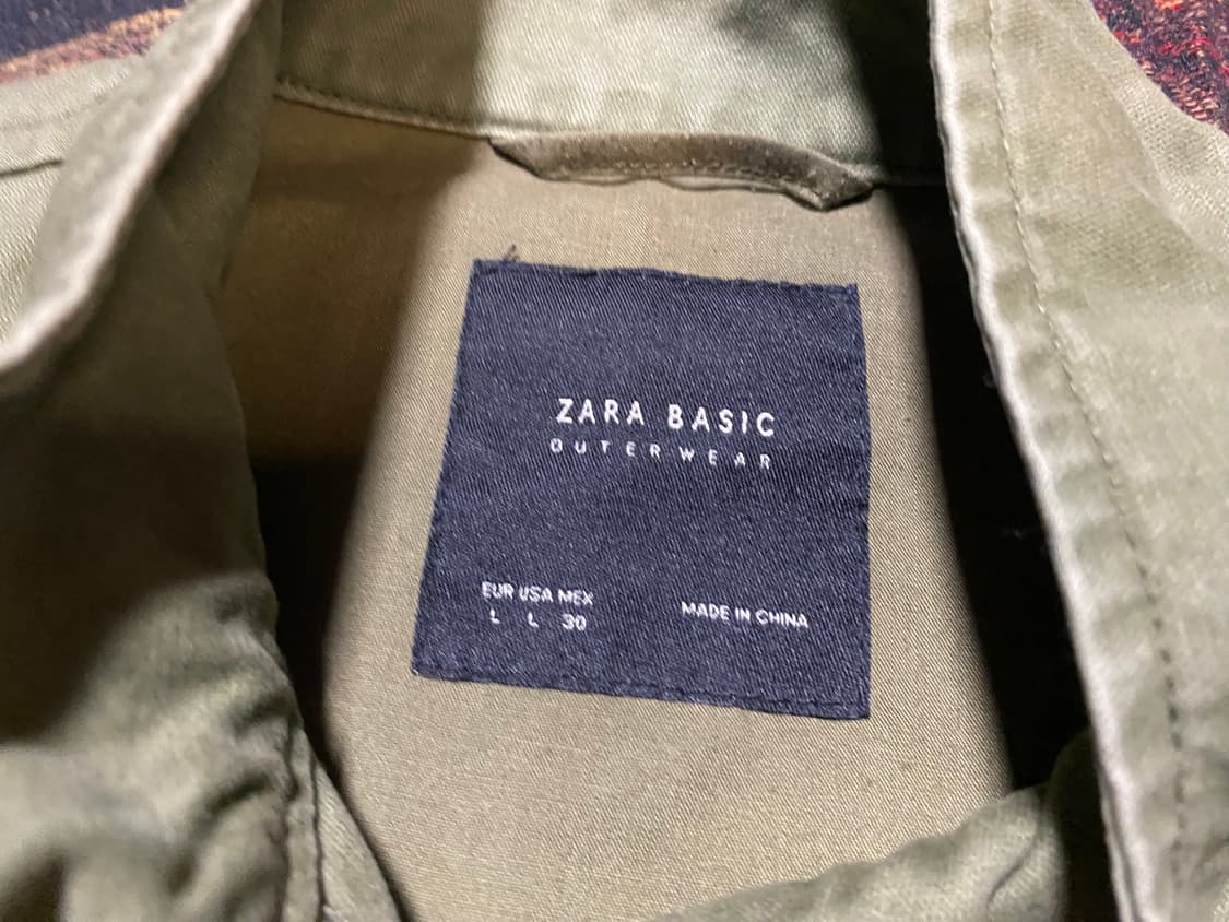 Zara basic outer wear 남여공용 L 상품이미지5