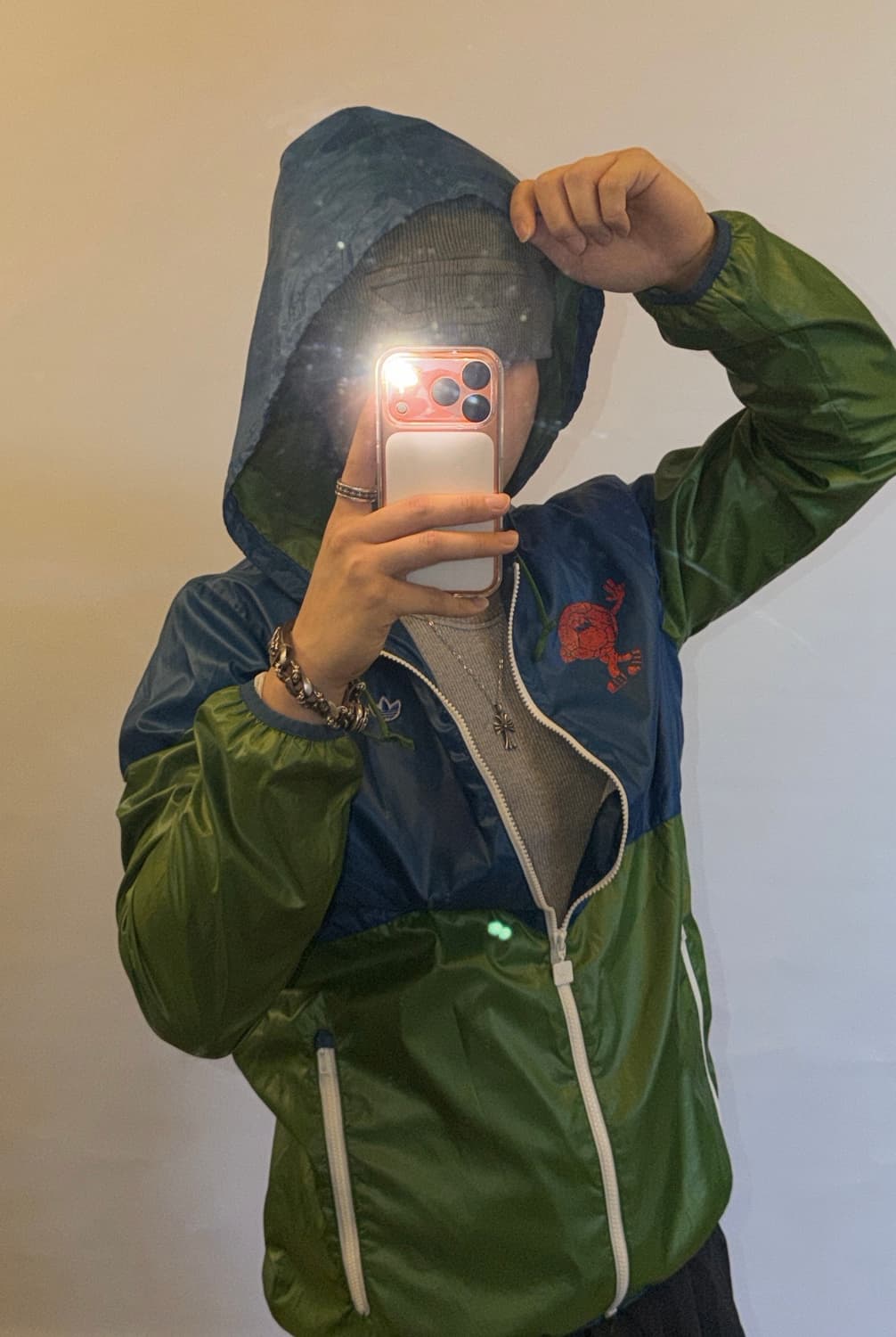 아디다스 빈티지 유로파 윈드브레이커 상품이미지1