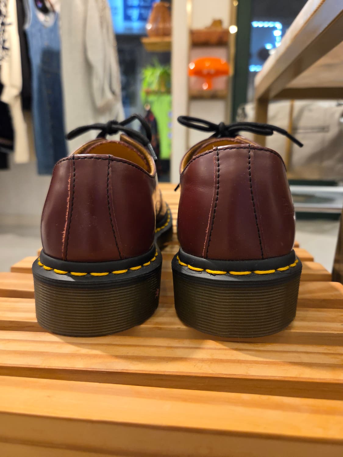 닥터마틴 1461 3홀 스무스 체리레드 상품이미지3