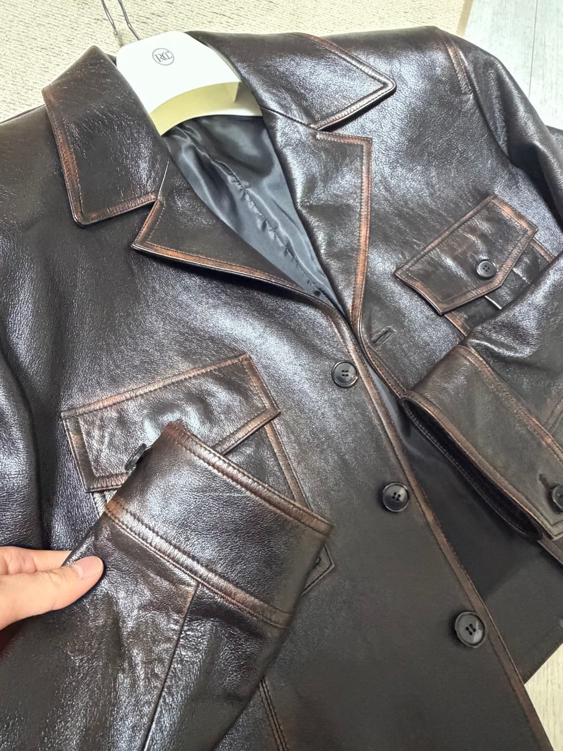 렉토 밀리터리 자켓 판매합니다 상품이미지6