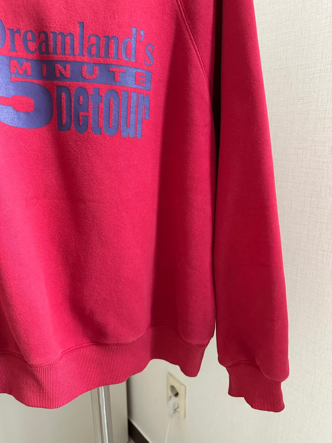테켓 Minute Sweatshirt Red m사이즈 상품이미지7