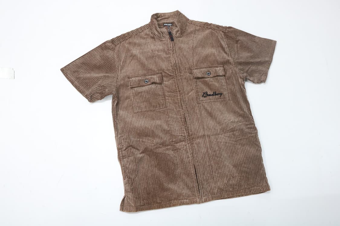 배드 보이  코듀로이 반팔 집업 상품이미지2