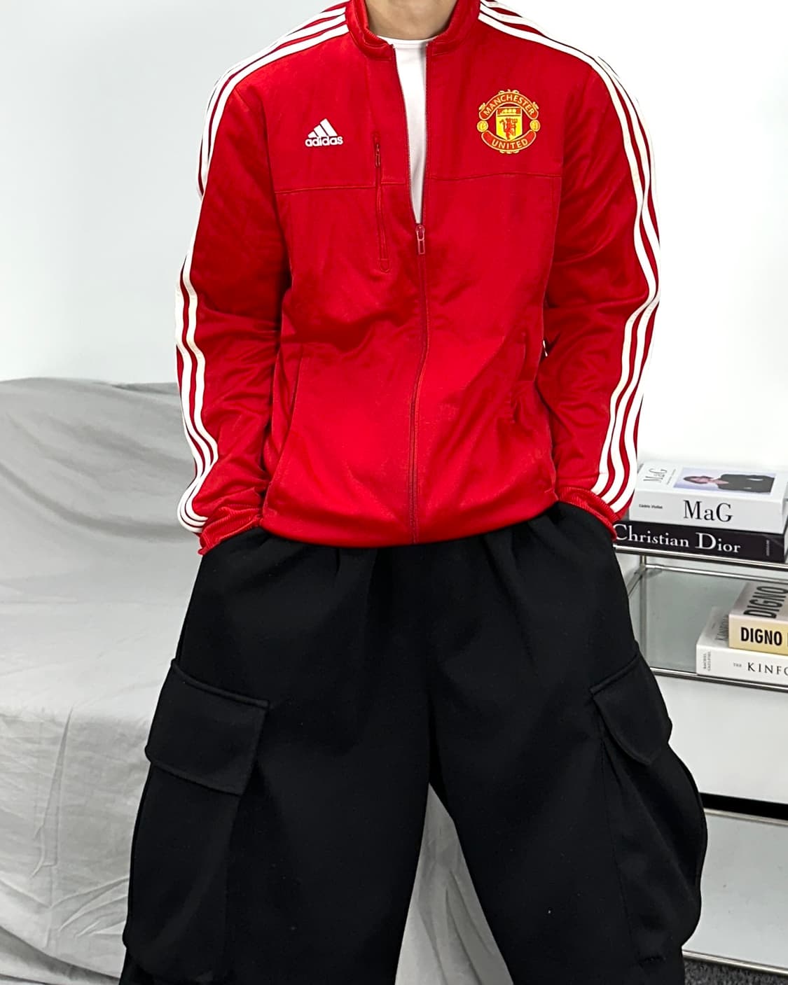 아디다스 맨체스터 유나이티드 져지 트랙탑 M 상품이미지1