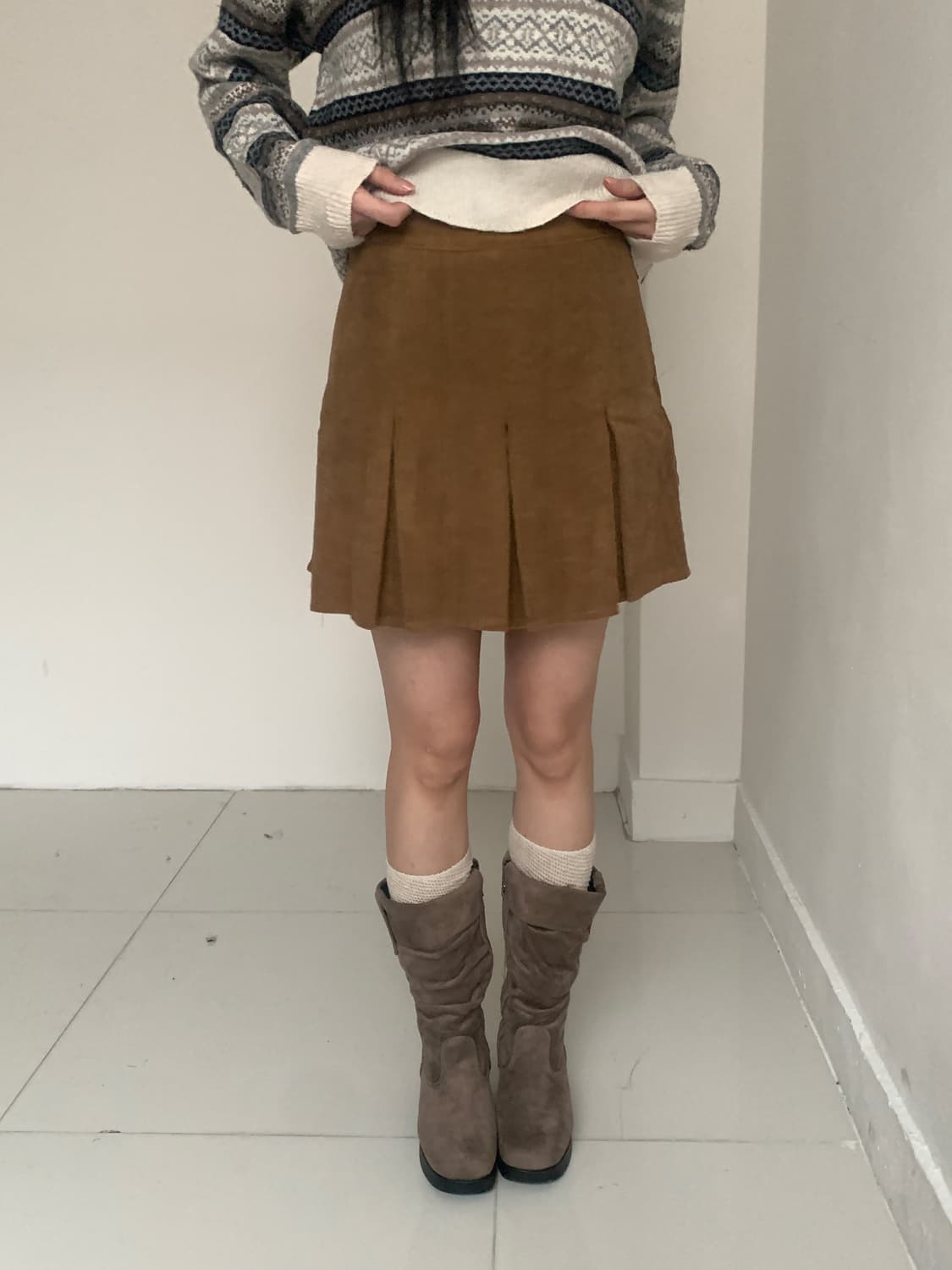 Vintage Pattern Knit 상품이미지7