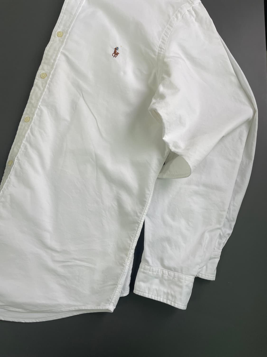 [L] 폴로 랄프로렌 옥스포드 셔츠 클래식핏 QR인증 상품이미지5