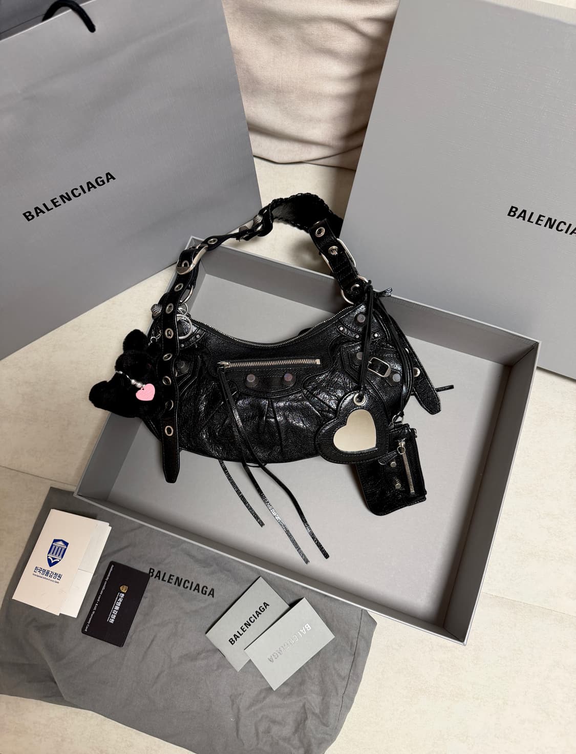 정품 발렌시아가 르카골 스몰 사이즈 상품이미지3