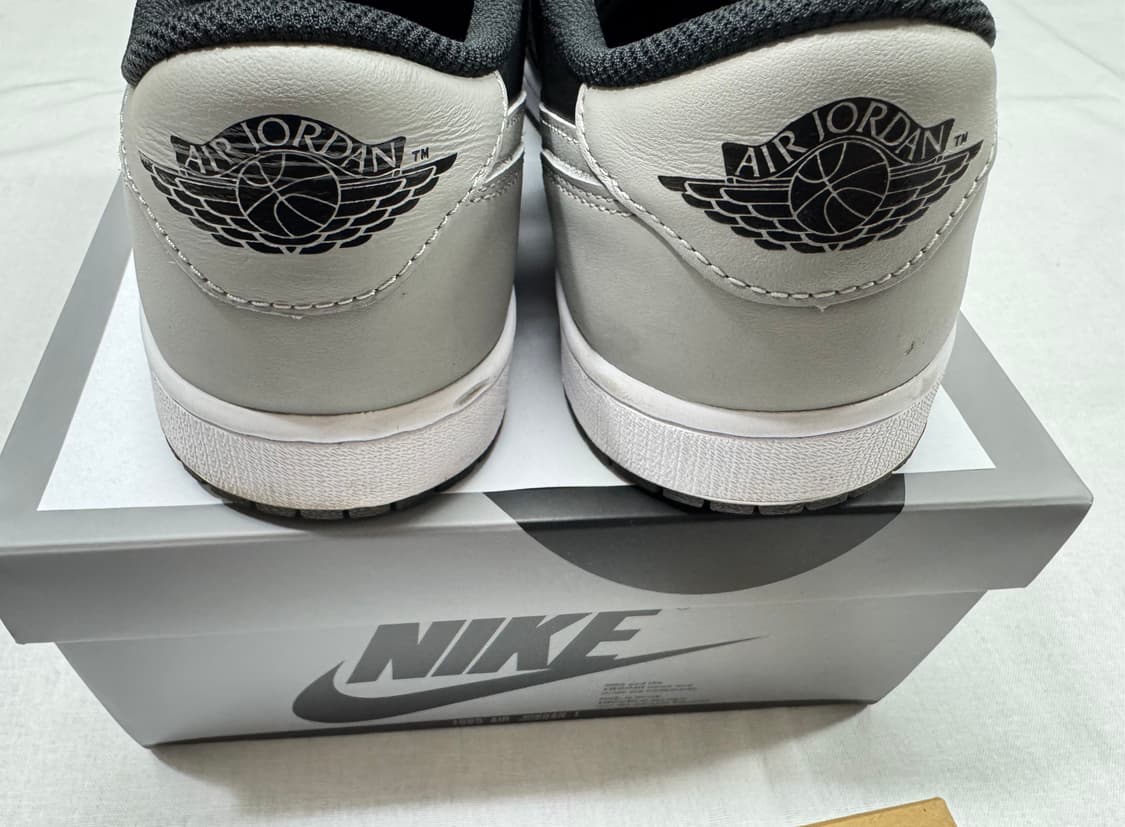 조던 1 레트로 로우 OG 쉐도우 / 285사이즈 / 5회미만 착용 상품이미지6