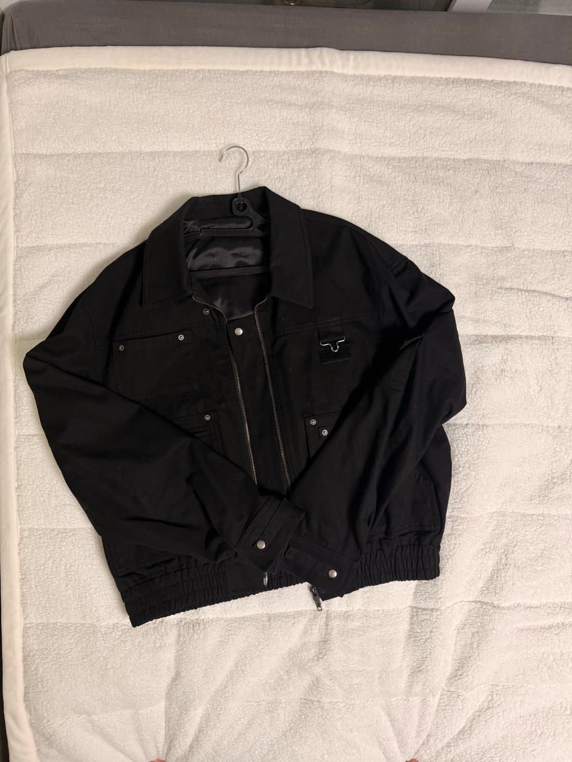 엘무드 워크 포켓 치노 블루종 자켓 상품이미지2