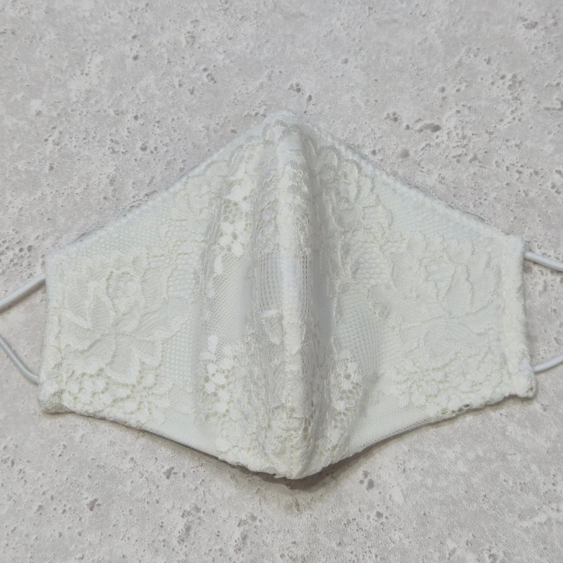 아이보리 레이스 패션마스크  상품이미지2