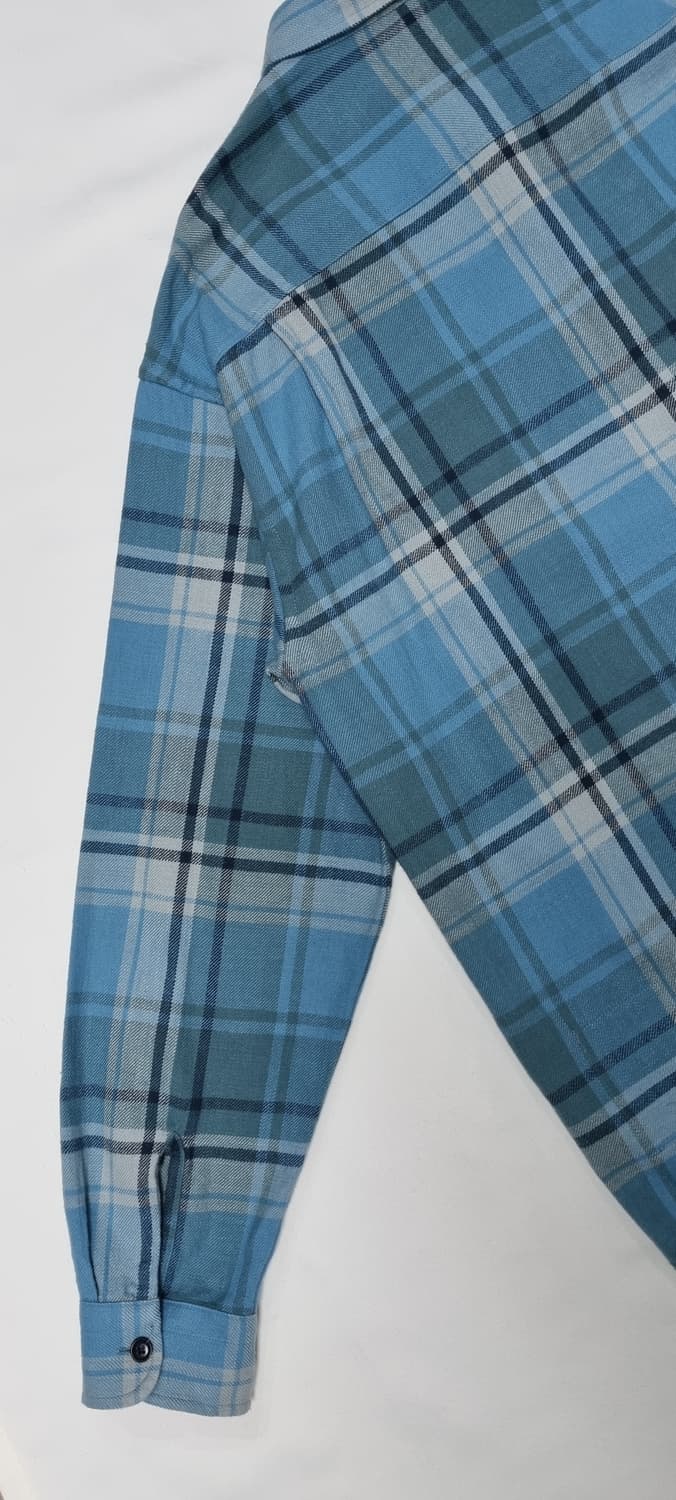 카키스 트러커 플레이드 셔츠 L _ 남성 상품이미지7