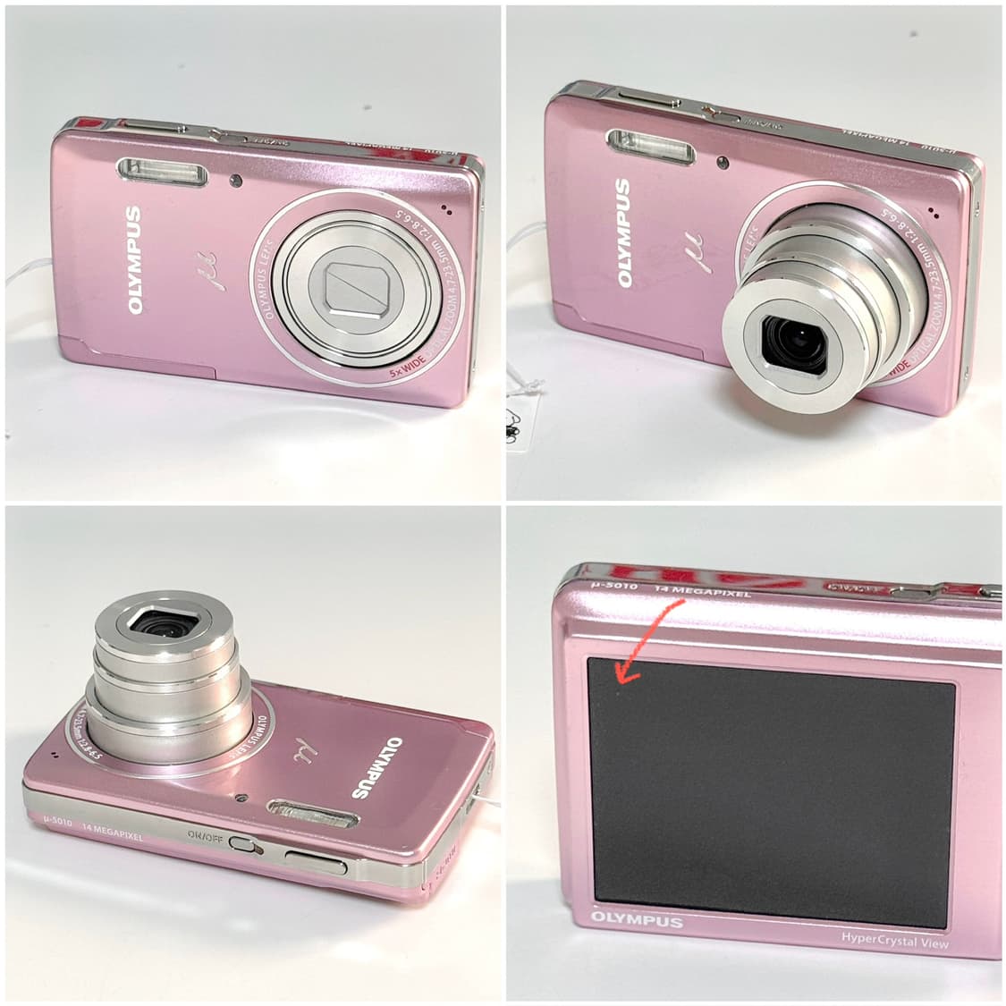 올림푸스 뮤 5010 베이비핑크 빈티지디카 상품이미지3