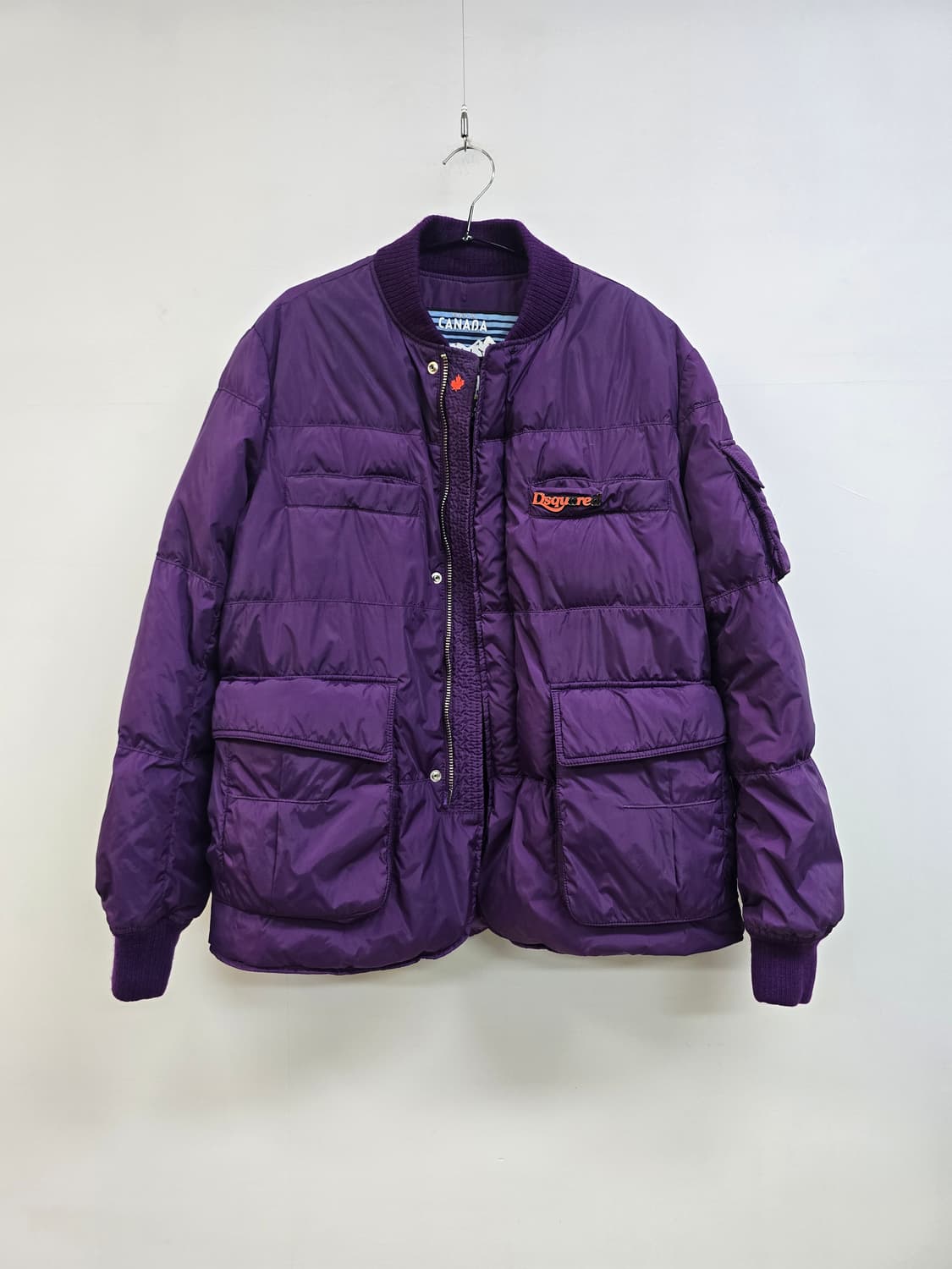 디스퀘어드2  정품 퍼플 구스 푸퍼패딩 상품이미지1