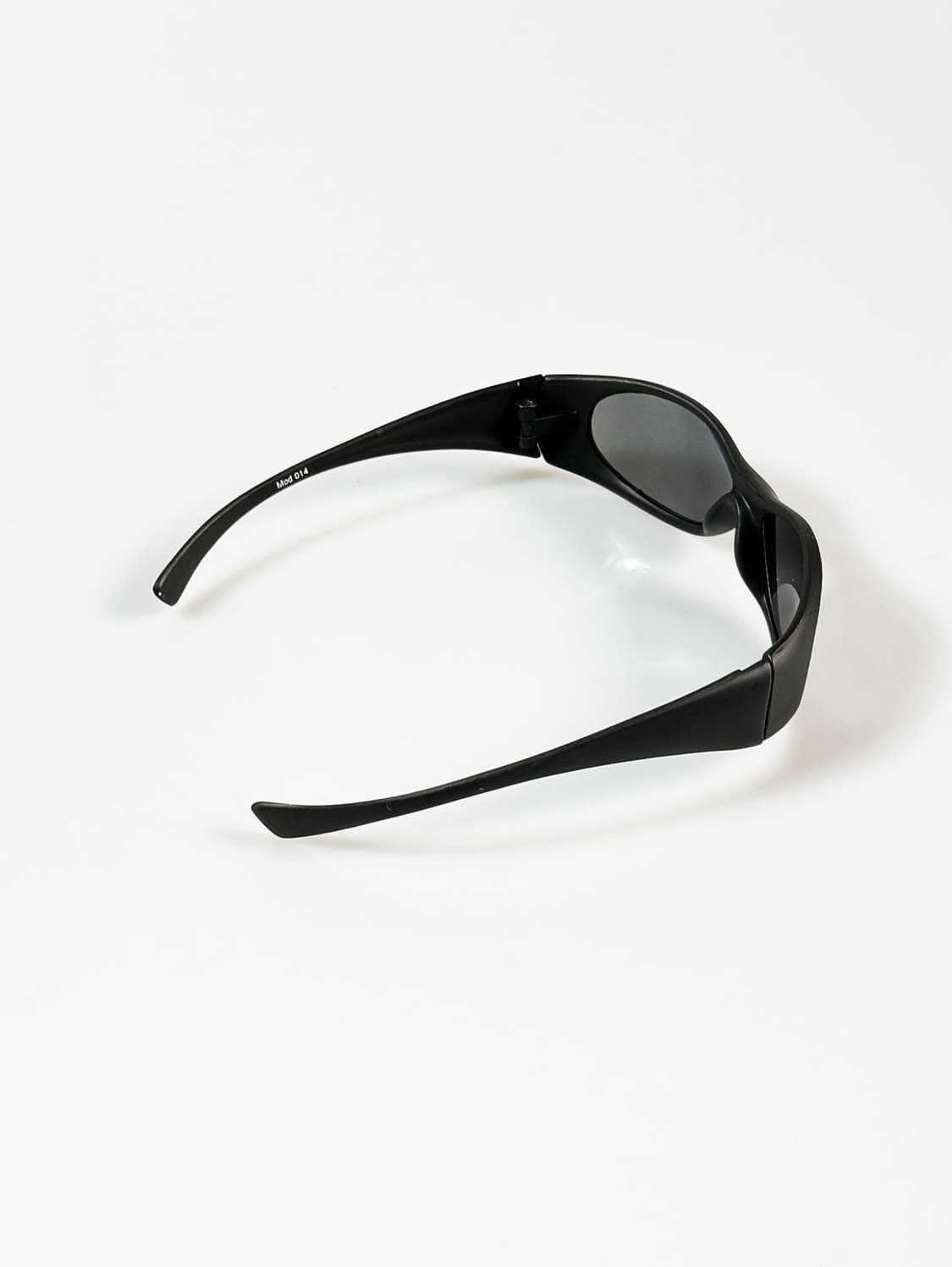 MI-2 맷블랙 랩어라운드 스포티 빈티지 선글라스 상품이미지4