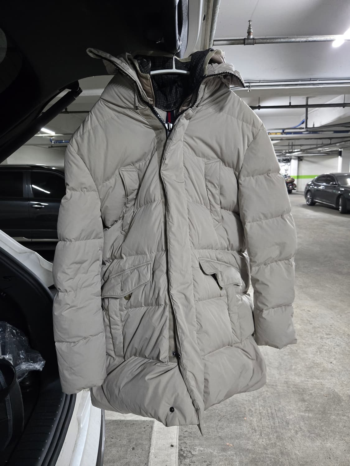 헨리코튼 오리털 패딩 사이즈 100 팝니다 상품이미지1