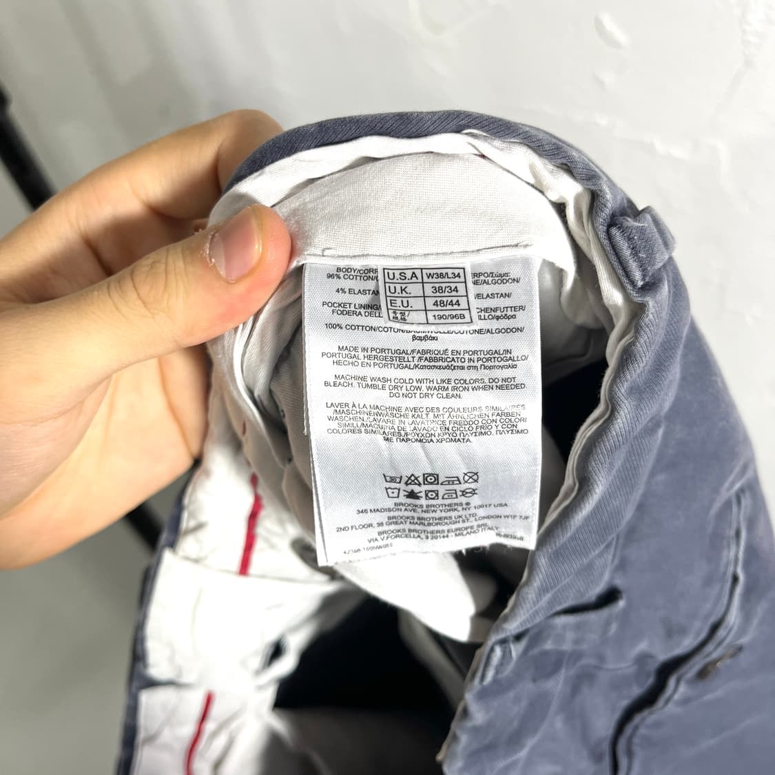 브룩스브라더스 베이직 치노팬츠 상품이미지5