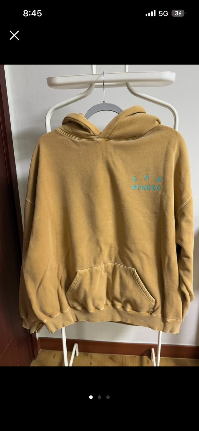 (105)아이앱스튜디오 카멜 후드티 XL 상품이미지1
