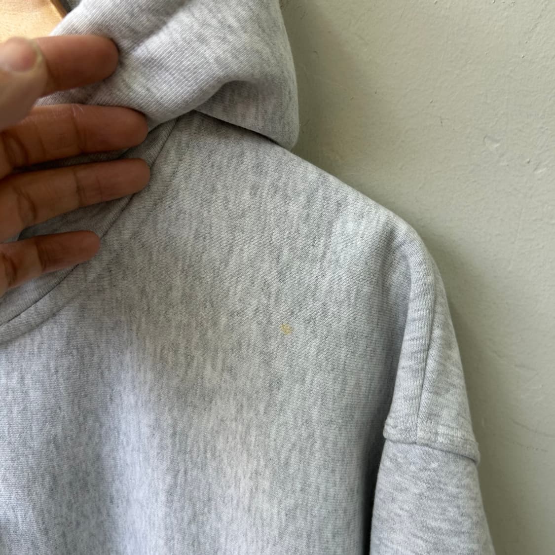 16242 - 스투시 베이직 애쉬 헤더 후드 집업 상품이미지3