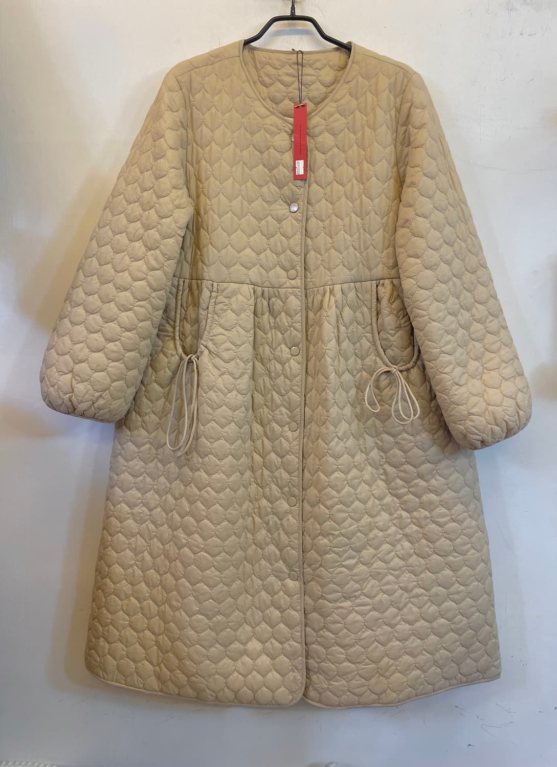 수입 오리털 덕다운 퀼팅 여성 경량롱패딩코트 새상품:) 상품이미지5