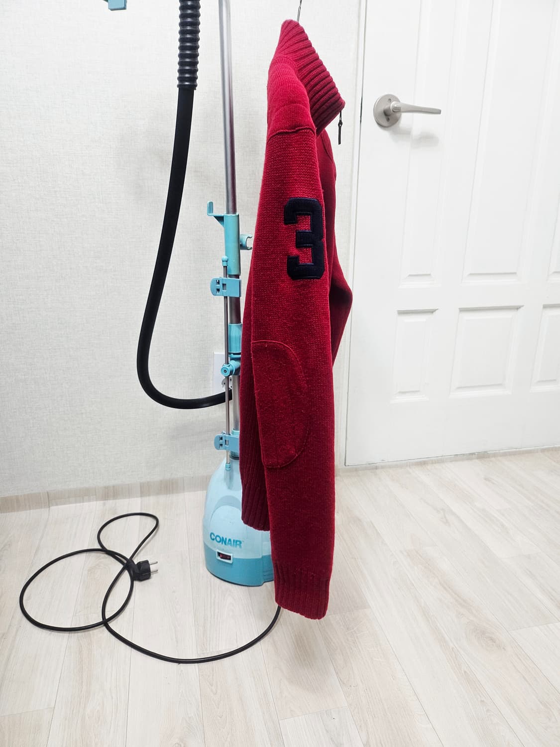 (95~100)M☆우주매물☆랄프로렌폴로 빅포니2중지퍼[버건디레드]니트집업 상품이미지5