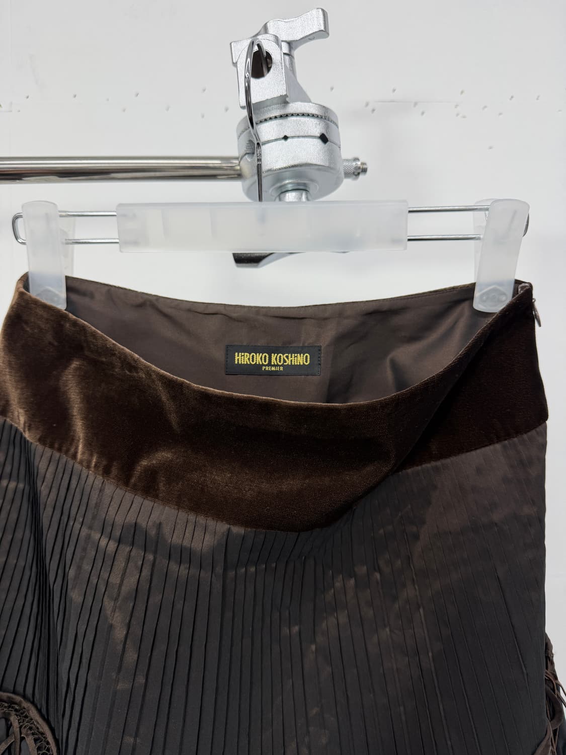 Hiroko Koshino Textured Ruffle Skirt 상품이미지8