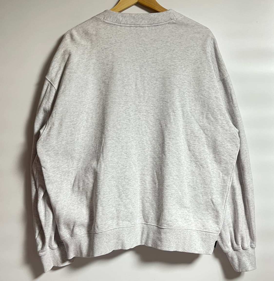 커버낫 브이넥 그레이 오버핏 가디건 L 상품이미지6