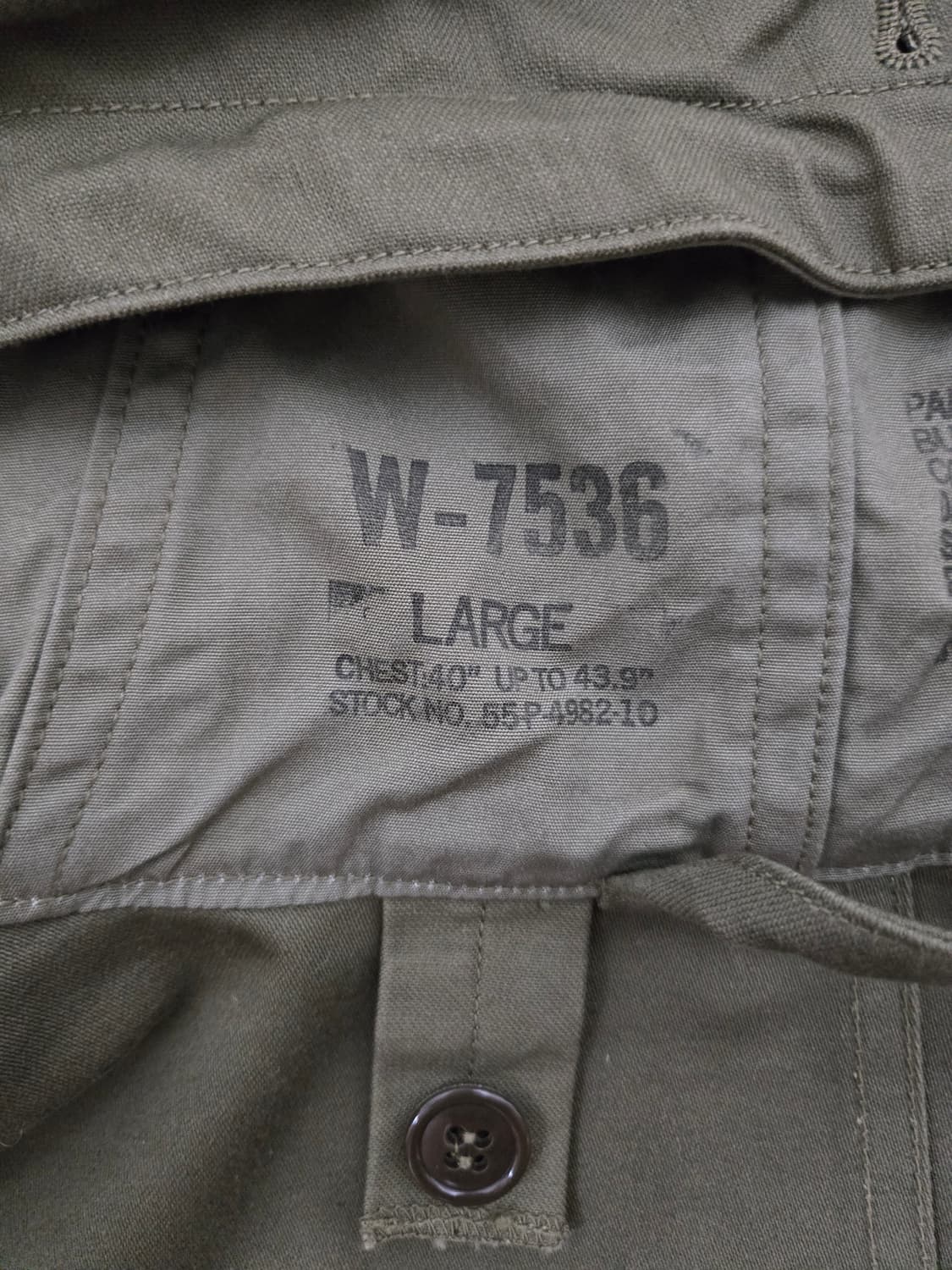 버즈릭슨 m51 피쉬테일 L 라지 상품이미지8