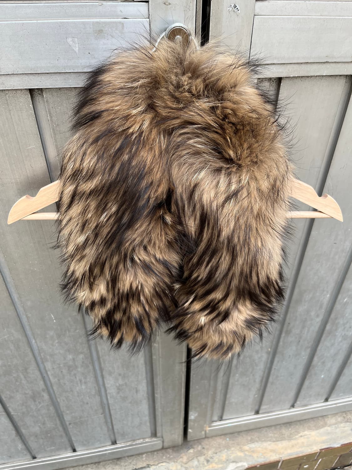 브라운 폭스 퍼 목도리 상품이미지1