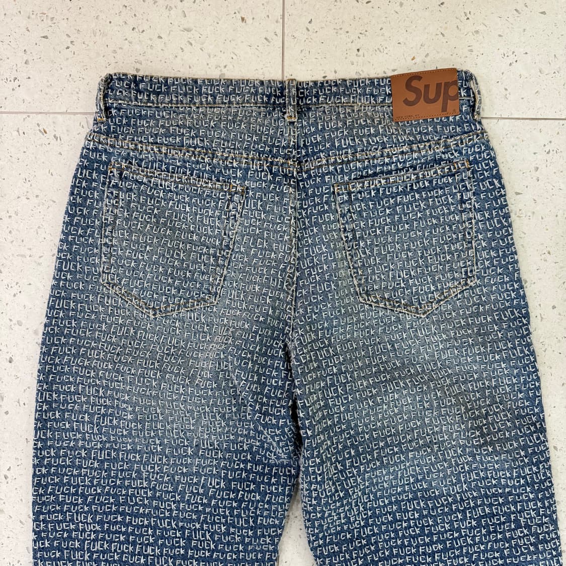 슈프림 25ss Fuck Stitch Loose Fit Jeans 34 상품이미지4