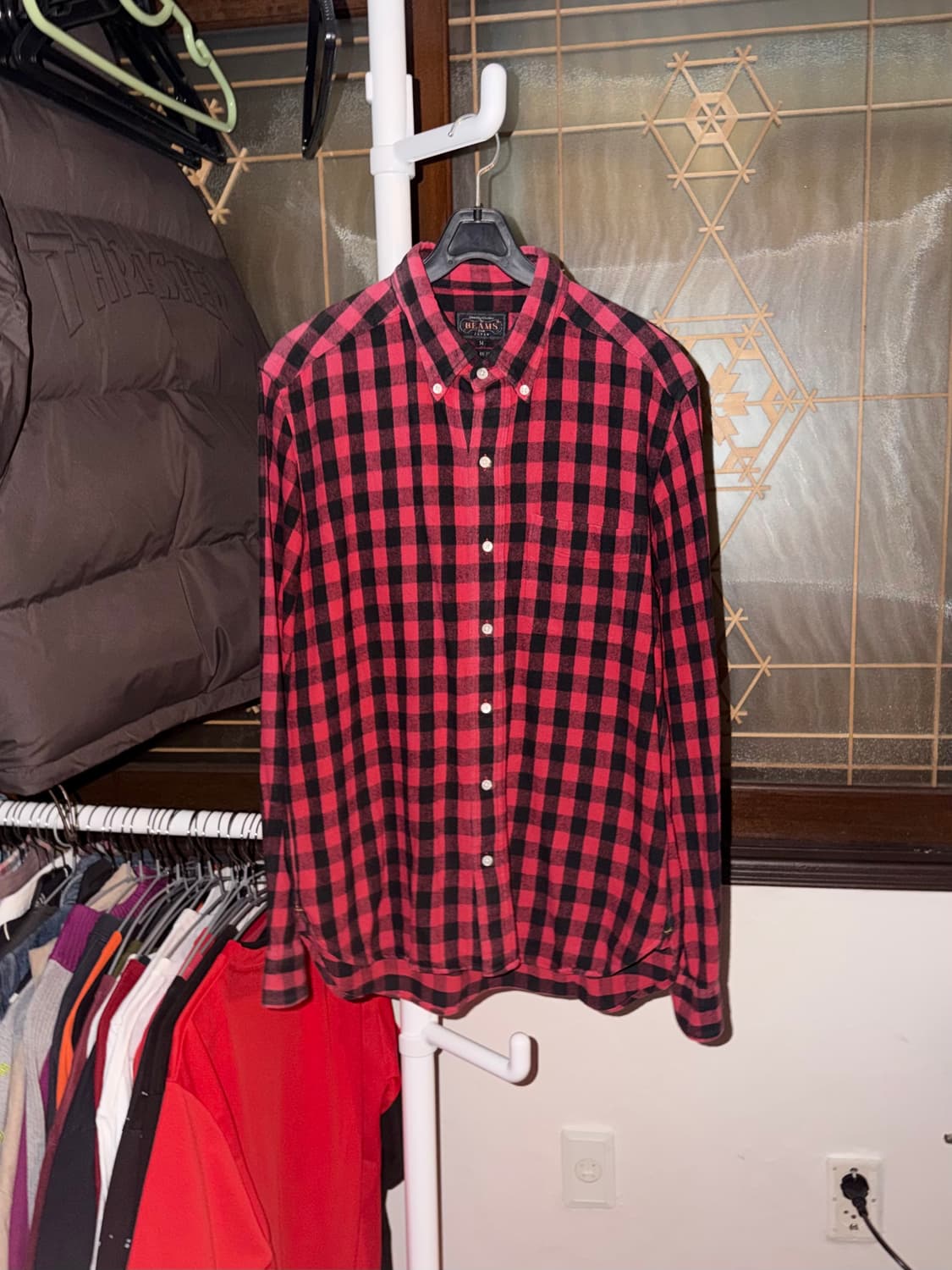 빔즈 플러스 재팬 플란넬 체크 셔츠 상품이미지1