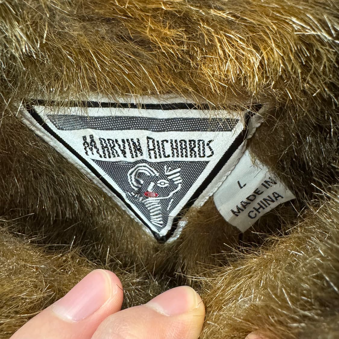 MARVIN RICHARDS 빈티지 데님 트러커 퍼자켓 진청 상품이미지6