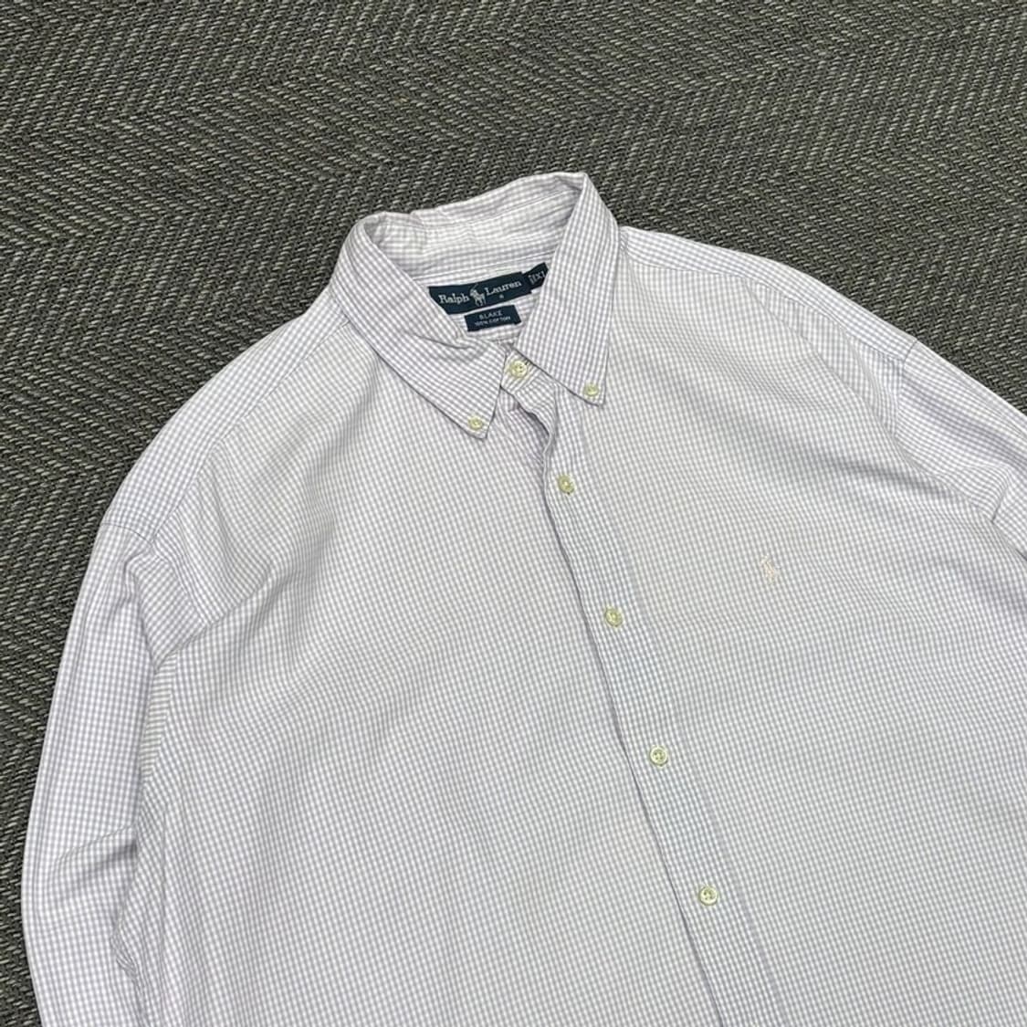 폴로 랄프로렌 체크 코튼 셔츠 v0380 상품이미지3