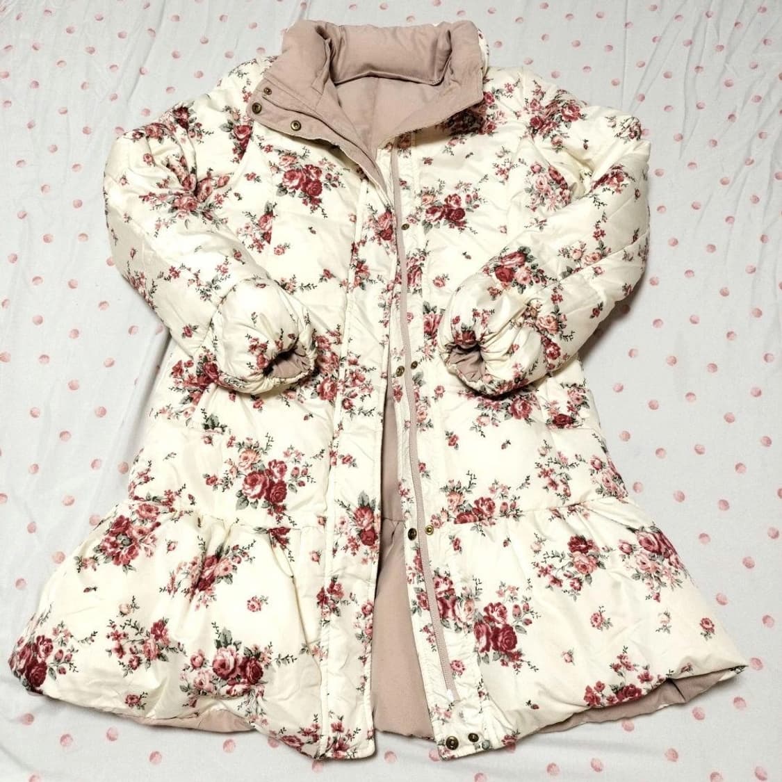 로디스포토 히메갸루 히메카지 패딩 코트 라떼갸루 상품이미지1