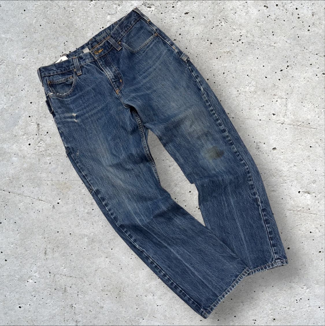 [32x30] 칼하트 릴렉스드핏 데님 청바지 워크 팬츠 C469 상품이미지2