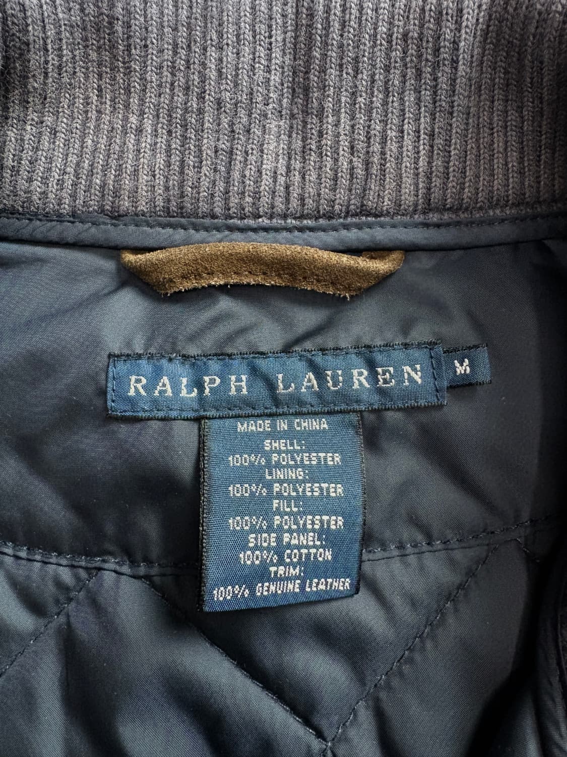 폴로 랄프로렌 크레스트 자수로고 퀼팅 베스트 3224 상품이미지3