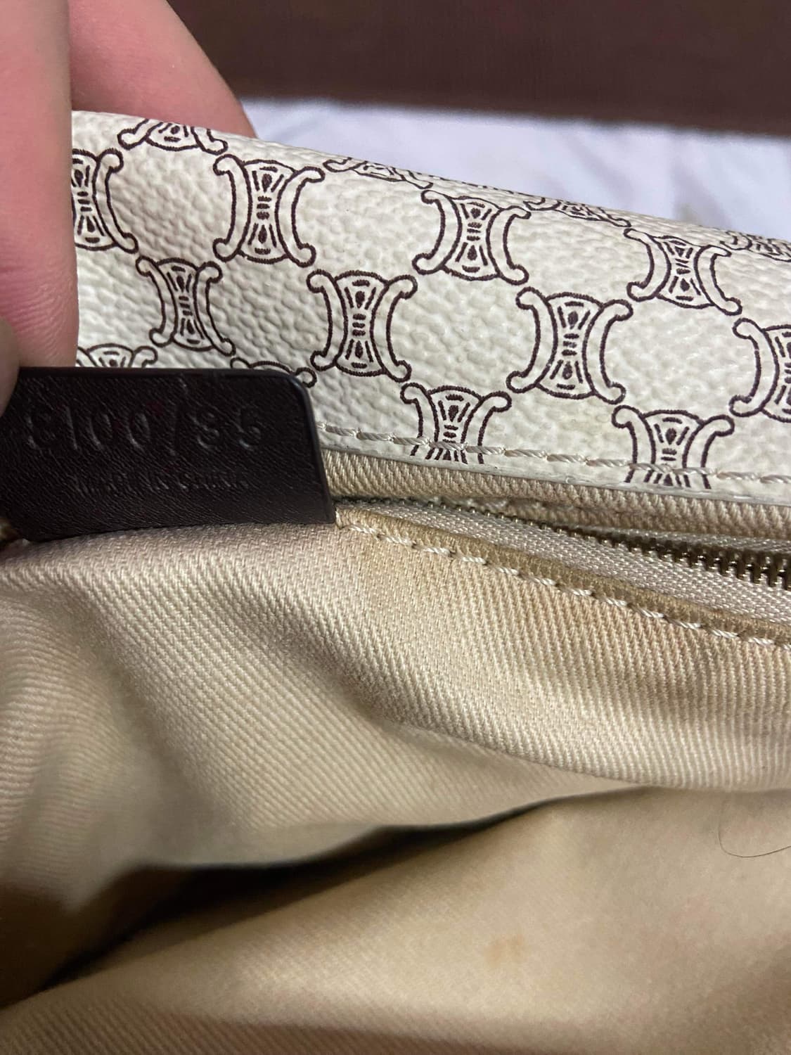 셀린느 트리오페 마카담 토트백 상품이미지8