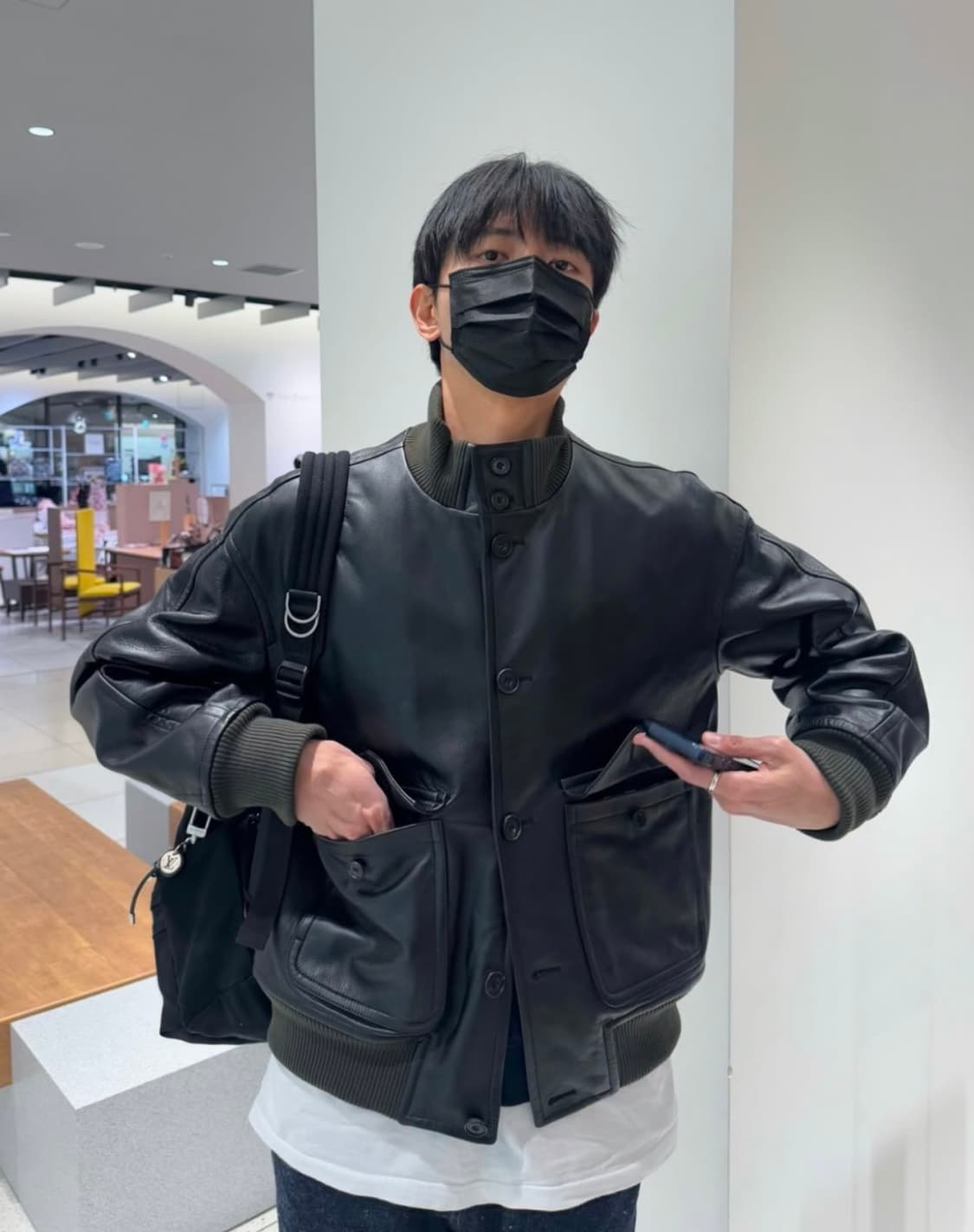 애프터프레이 A-1 레더자켓 상품이미지3