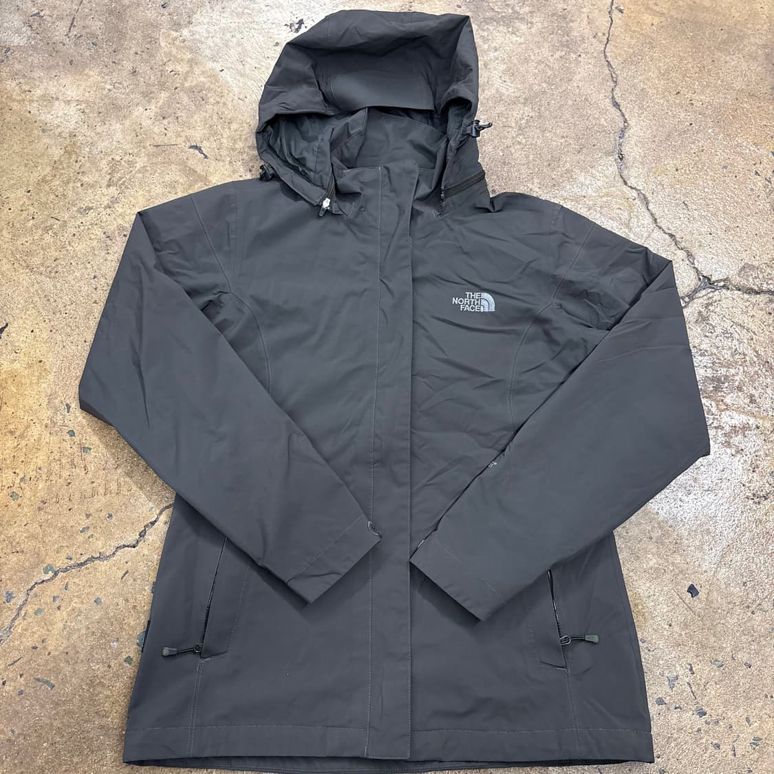 [정품/85,S] 노스페이스 바람막이 자켓 그레이 b14 상품이미지2