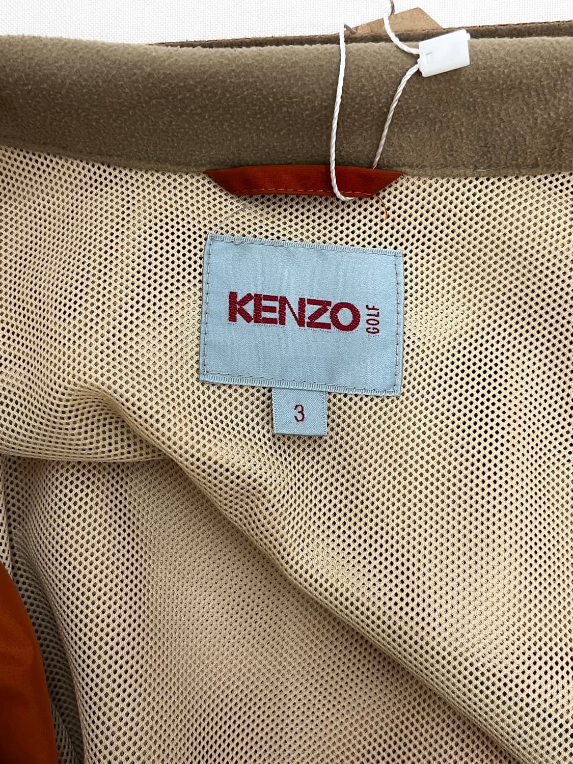 겐조 골프 바람막이 자켓 오렌지 상품이미지9