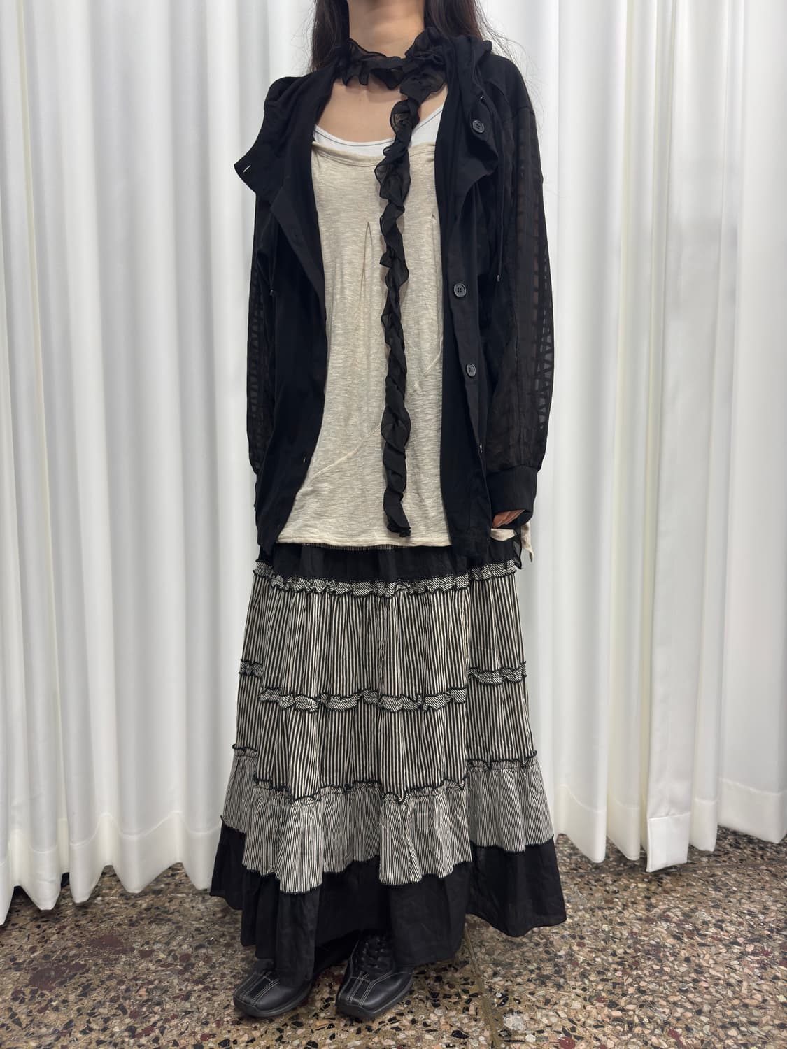 n’Or button cardigan 상품이미지6