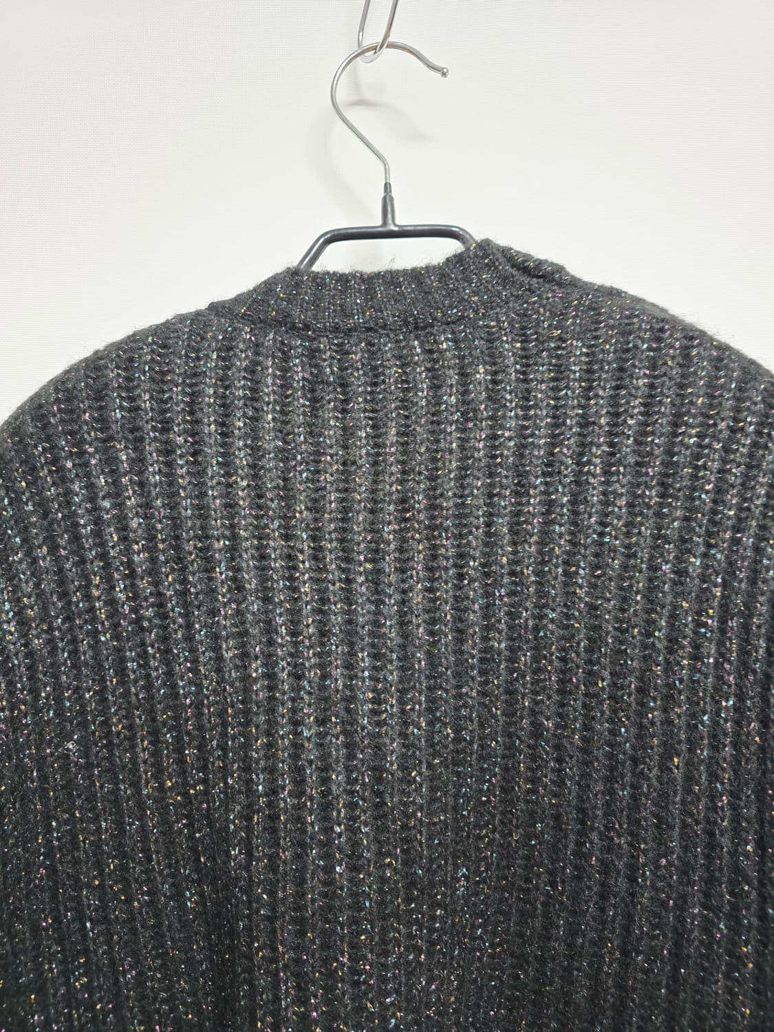 폴앤조 블랙 롱 가디건 니트88~99 상품이미지6