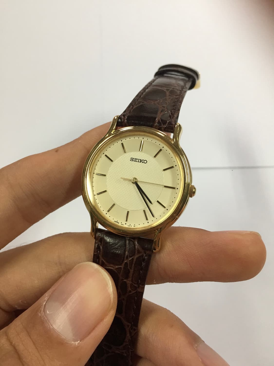 90s seiko quartz gold 상품이미지2