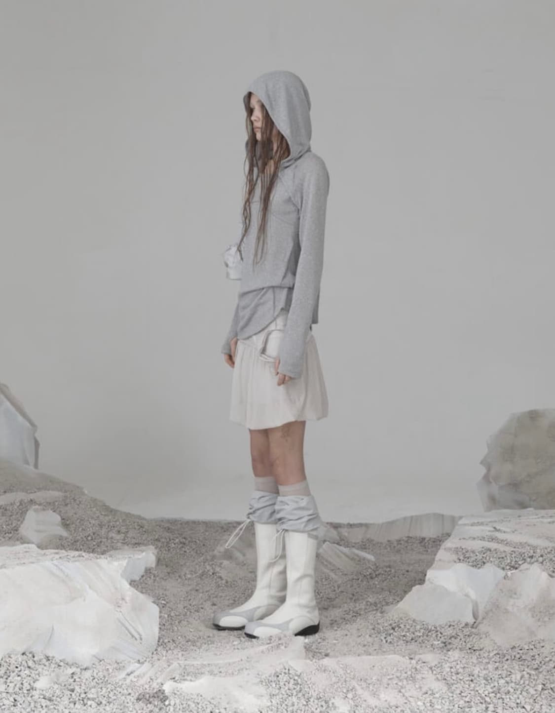 오호스 나일론 폴딩 레더 부츠 상품이미지2