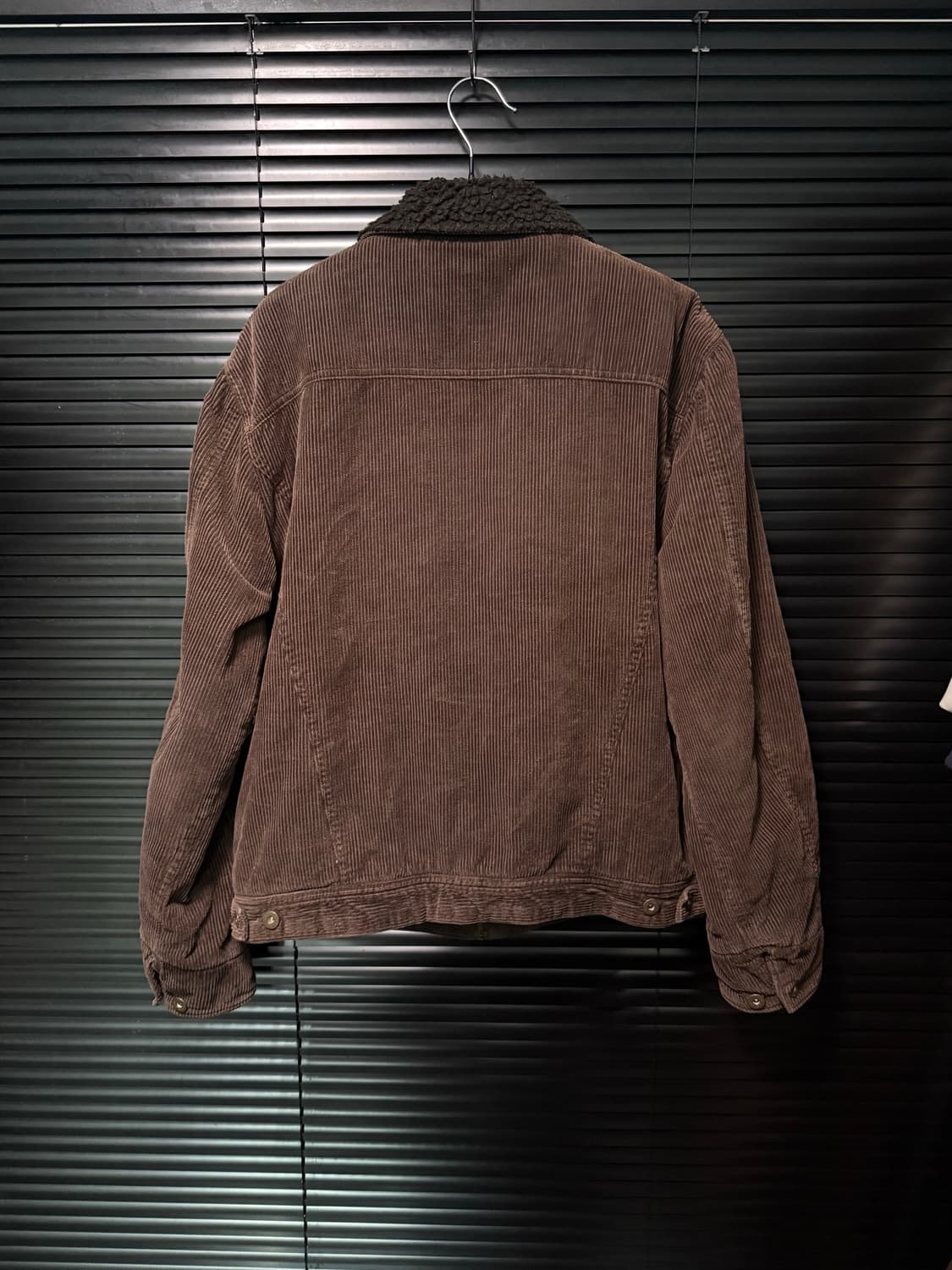 디키즈 브라운 갈색 양털 골덴 코듀로이 쉐르파 트러커 워크 자켓 웨스턴  상품이미지5